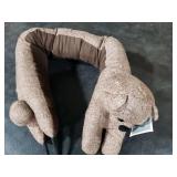 Rustic Linen Bear Draft Stopper