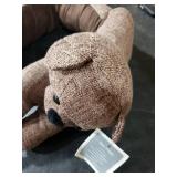 Rustic Linen Bear Draft Stopper