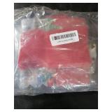 72 Pack Christmas Paper Plates and Napkins Set - 7 Inch Disposable Dessert Plates with Santa Snowman & Tree Design, Holiday Dinnerware, Napkins, Forks for Christmas Party Decorations,Serve 24