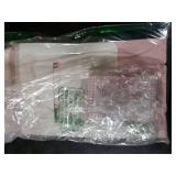 Teling 51 Pieces Diaper Raffle Tickets with Card Box Baby Shower Decorations Baby Shower Holder Box for Girl Boy Diaper Raffle Party(Pink Bow Style)