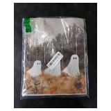 6Pcs Vintage Halloween Posters Wall Art Cute Ghost Wall Decor Pictures Rustic Landscape Ghost Paintings Prints Artwork for Gallery Living Room Halloween Party Home Decorations 8x10in Unframed