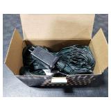 LitHome 14.8FT x 5FT Christmas Net Lights Outdoor Mesh Lights, 300 LED Warm White Net Light 8 Modes Connectable, Waterproof Giant Christmas Mesh Light Green Wire for Bushes Garden Yard Party Decor