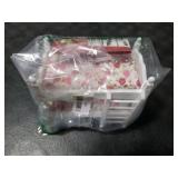 Z MAYABBO Wooden Dollhouse Furniture of Baby bunk Bed with Ladder for Miniature Dollhouse Accessories - 1/12 Scale