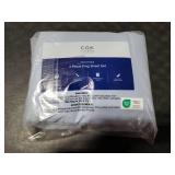 King Size 4 Piece Sheet Set - Comfy Breathable & Cooling Bed Sheets Set - Hotel Luxury Bedding for Women, Men, Kids & Teens - Deep Pockets, Easy-Fit, Super Soft & Wrinkle Free - Oeko-Tex - Sky Blue