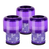 Anicell 3 Pack V15 Filter Replacement for Dyso.n V15 Detect V11 Animal V11 Torque Drive Cordless Vacuum, Compare to Part # 970013-02