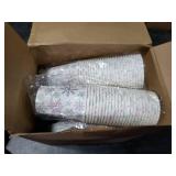 Funnymoom 452 Pcs Winter Decoration Wonderland Snowflake Party Supplies, Blue Pink Silver Snowflake Paper Plates Napkins Cups Tablecloth Cutlery Straws for Christmas Gender Reveal Baby Shower Party