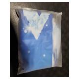 Yriujul Fabric 96x60inch Ice Snow Winter Birthday Backdrop Magical Castle Wonderland Snowflake Photography Background Kids Girls Party Decorations Photo Props