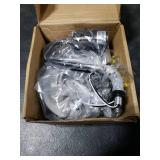 Glighone Vintage Dimmble Wall Lights Set of Two, Black Wall Sconces E26 Industrial Wall Lamps Retro Wall Lighting Hard Wired Sconces Lighting for Mirror Bedroom Living Room Kitchen Hallway. LOOSE HARD