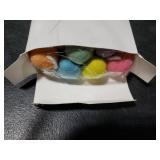 WILLBOND 2 Pieces Wool Felt Rainbow Ball Garland Colorful Pom Pom 6.5 ft Long 24 Ball Garland for Easter Mardi Gras Classroom Halloween Thanksgiving Xmas (Pastel Colors)