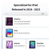 Stylus Pen Fast Charge for iPad 2018-2023, for iPad 10th/9th/8th/7th/6th, iPad Air 4/3th, Mini 6/5th, Pro 11