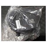 WATERFLY Crossbody Sling Backpack Sling Bag Travel Hiking Chest Bag Daypack (Black)