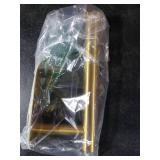 YIGII Adhesive Toilet Paper Holder - Brushed Brass Toilet Roll Holder Stick on Wall for Bathroom, SUS 304 Stainless Steel