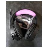 BINNUNE 2.4GHz Wireless Gaming Headset, Bluetooth 5.3 Gaming Headphones with Noise Canceling Mic, 120H Ultra-Long Battery, 50mm Drivers, Multi-Platform for PC / PS5 /PS4/ Switch/Mobile, Purple