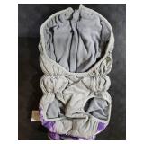 FUAMEY Dog Coat for Large Dogs,Waterproof Dog Winter Jacket with Harness Built in Puppy Cold Weather Coats Reflective Pet Vest with Zipper Warm Fleece Dogs Snowsuit Windproof Purple Plaid L