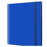 GEAoffice Card Binder, 12 Pockets Trading Card Album Folder, 624 Side Loading Pocket Binder for Yugioh, MTG, TCG, Sports & Games Cards, Blue