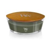 WoodWick Fraser Fir Holiday Candle Gifts for Women and Men, 16 oz Ellipse Candle with Crackling Wick