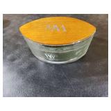 WoodWick Fraser Fir Holiday Candle Gifts for Women and Men, 16 oz Ellipse Candle with Crackling Wick