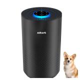 Air Purifiers for Home Bedroom, ADTARK Air Cleaner with H14 True HEPA 3-in-1 Filter, Sleep Mode & Aroma Function, 3 Light Modes, Room Air Purifier with 3 Timer for Office, Dorm, Hotel (Black)