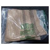 LIVEBOX Scalloped Easy Jute 3x5 Outdoor Rug, Washable Non-Slip Geometri Tan Rugs for Entryway, Indoor Outdoor Farmhouse Rug Morden Carpet Door Mat Area Rug for Bedroom Living Room Kitchen