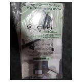 Powerful Thick Magnetic Vent Cover 8 X 15.5 Inch Fits Home Air Vent for Floor, Wall, Ceiling Steel Registers, RV, Easily Cut to Any Size (Set of 4). SLIGHTLY BENT.