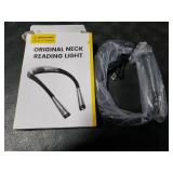 Glocusent Book Light, 3-Color & 6-Brightness Reading Light, Bendable Neck Light, 80-hr Lasting Rechargeable Book Light, Perfect Reading Lights for Books in Bed, Knitting, Repairing, Book Lovers Gifts