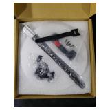 Nycetek Webcam Tripod Stand for Desk: Webcam Stand for Logitech Brio | C920 | C922 | C615 | C930e - Height & Angle Adjustable Desktop Tripod for Light & 1/4 Thread for Live Streaming | Video Calling