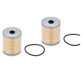 FLTRUCKTOP 2PCS V0631-51880 Fuel Filter Compatible With Kubota SVL75-2 SVL65-2 SVL95-2S SSV65PC SSV75PC KX040-4 KX057-5 KX080-4S2 U48-5 U55-5 R06700 R06900 Replace V063151880