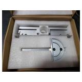 Router Table Insert Plate,Geevorks Woodworking Benches Router Flip Plate with Miter Gauge Guide,Aluminum Alloy, Multifunctional Trimming Engraving Table