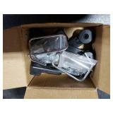 AMTHKNO M72426 Rubber Hopper Latch Strap and M67099 M67099B Bagger Chute Strap W/Hardware Kit, for John Deere D100 E100 F910 G100 L100 X125 Z245 and More.