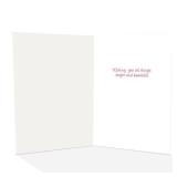 Stonehouse Collection |Christmas Tree in the Forest Holiday Card |  Christmas Cards & Envelopes | USA Made- Winter Holiday Forest (Standard)