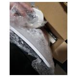 MIRRORVANA Fogless Shower Mirror with 360° Suction Cup - Anti Fog & Mist Free Shatterproof Shaving Mirror for Bathroom - 16cm x 16cm (Pure White)