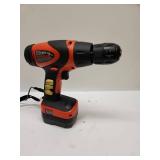 Black & Decker 12V Cordless Drill with Charger