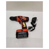 Black & Decker 12V Cordless Drill with Charger