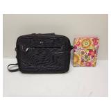 Vera Bradley Laptop Messenger Bag and iPad Case Set