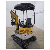 IRE20 Mini Excavator - 1000kg Compact Digger, Kubota Diesel Engine