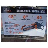 WIG 48-inch Skid Steer Trencher Attachment XN-KG01-48