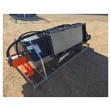 72-inch Heavy Duty Skid Steer Tiller Attachment