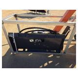 WIG 72-inch Sickle Bar Mower Skid Steer Attachment