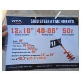 WIG 18-inch Skid Steer Auger Drive XN-LXZ01-18