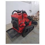 Mini ZJG Skid Steer Loader ZJ380 w/ 44\" Bucket