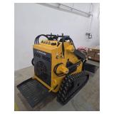 Mini ZJG Skid Steer Loader with Hydraulic System and 44\" Bucket