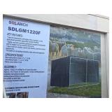 SDLANCH Galvanized Metal Livestock Shed Kit - Model SDLGM1220F