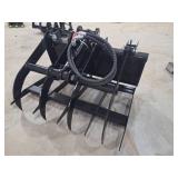Heavy Duty Wood Grab Fork for Mini Skid Steer IRLGF Model
