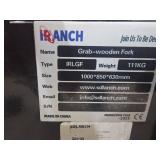 Heavy Duty Wood Grab Fork for Mini Skid Steer IRLGF Model