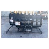 Unused Arteer 65-Inch Excavator Rake Attachment for CAT320 - 1 count