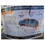 72-inch Skid Steer Hydraulic Rotary Tiller RT-72W