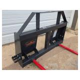 LandHonor Dual Skid Steer Bale Spears BS-12-2500G