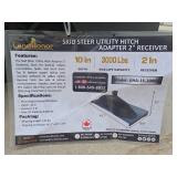 LandHonor Skid Steer Utility Hitch Adapter 2\" Receiver