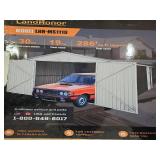 Landhonor Metal Storage Garage Shed Model LHR-MS1119 11x19ft