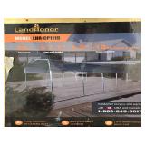 LandHonor 11x19ft Steel Carport Shelter